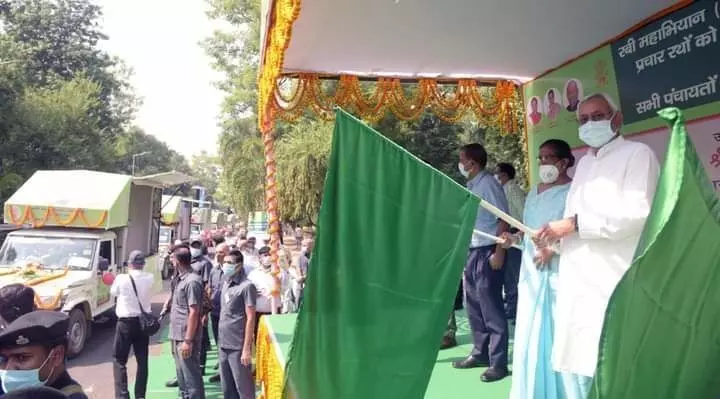 बिहार: कुव्यवस्था के बीच मुख्यमंत्री ने रबी महाअभियान का किया शुभारंभ