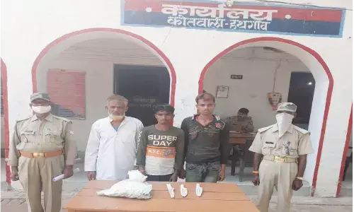 तीन गौकस गोमांस के साथ पुलिस के हत्थे चढ़े तीन गौकस गोमांस के साथ पुलिस के हत्थे चढ़े