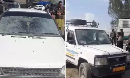 जम्मू-कश्मीर: बांदीपोरा में ग्रेनेड हमला,गाड़ियों के टूटे शीशे, 6 नागरिक घायल जम्मू-कश्मीर: बांदीपोरा में ग्रेनेड हमला,गाड़ियों के टूटे शीशे, 6 नागरिक घायल