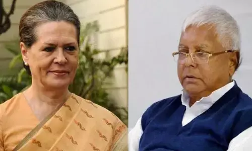 सोनिया ने लालू यादव से फोन पर की बात