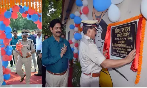 पुलिस महानिदेशक ने किया शिशु गृह नन्हे सितारे का उद्घाटन पुलिस महानिदेशक ने किया शिशु गृह नन्हे सितारे का उद्घाटन