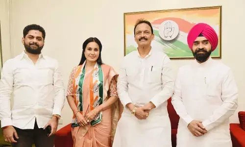 अभिनेत्री काम्या पंजाबी कांग्रेस में शामिल अभिनेत्री काम्या पंजाबी कांग्रेस में शामिल