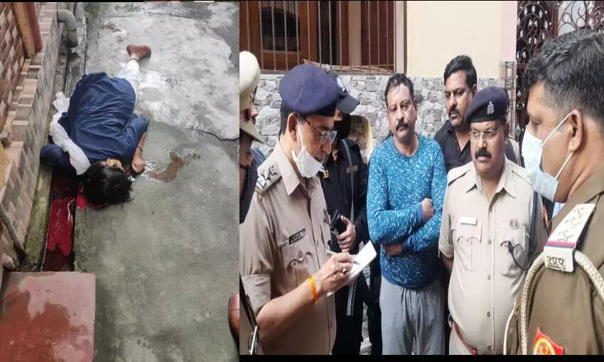 महिला की दिन दहाड़े हत्या से मचा हडकम्प महिला की दिन दहाड़े हत्या से मचा हडकम्प
