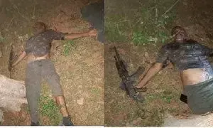 यूपी एसटीएफ ने 5 लाख के इनामी डकैत गौरी यादव को किया ढेर यूपी एसटीएफ ने 5 लाख के इनामी डकैत गौरी यादव को किया ढेर