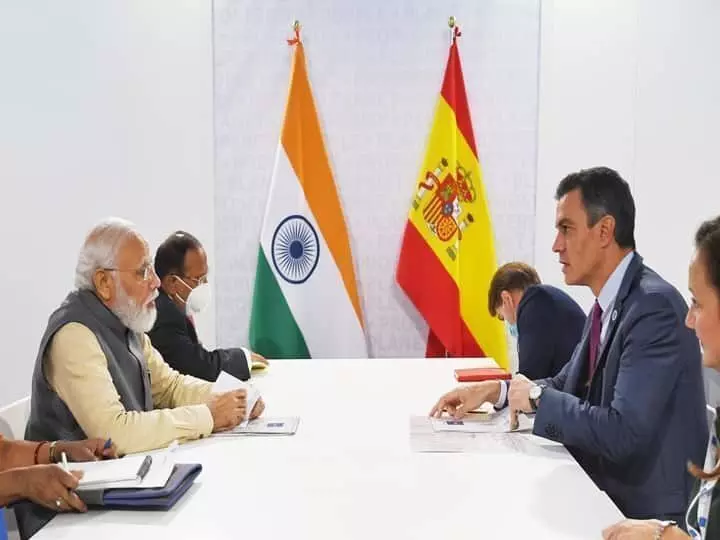 G20 Summit: पीएम मोदी ने की स्पेन के प्रधानमंत्री सांचेज से मुलाकात, अफगानिस्तान समेत इन मुद्दों पर हुई चर्चा