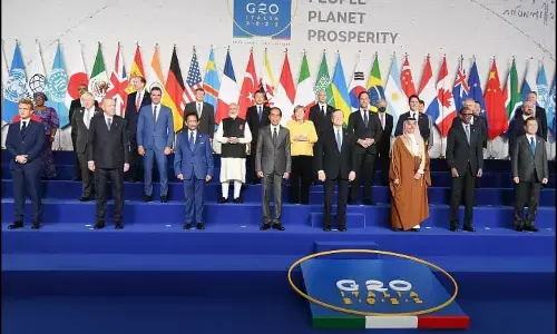 ग्लोबल वार्मिंग की चिंताओं के बीच जी 20 देश वैश्विक तापमान को 1.5 डिग्री घटाने के लिए प्रतिबद्ध ग्लोबल वार्मिंग की चिंताओं के बीच जी 20 देश वैश्विक तापमान को 1.5 डिग्री घटाने के लिए प्रतिबद्ध