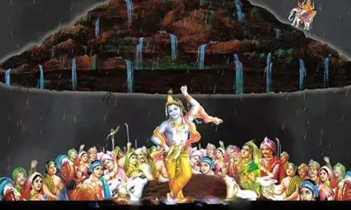 कृष्ण जी की गोवर्धन लीला, शक्तिशाली  माफिया के विरुद्ध पहला विद्रोह था