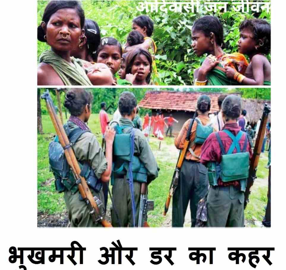 Adivasi girls are afraid of Naxalites in Naxalite areas | नक्सली क्षेत्रों में आदिवासी लड़कियों को नक्सलियों से डर?