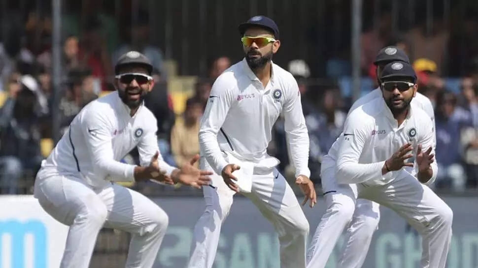 जानें किसे मिली कप्तानी की बागडोर? NZ के खिलाफ टेस्ट सीरीज के लिए भारतीय टीम घोषित जानें किसे मिली कप्तानी की बागडोर? NZ के खिलाफ टेस्ट सीरीज के लिए भारतीय टीम घोषित