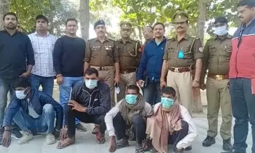 मुजफ्फरनगर : खतौली पुलिस ने 24 घंटे में किया लूट का खुलासा, 4 शातिर लुटेरे गिरफ्तार