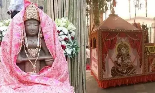 आज काशी पहुंचेगी मां अन्नपूर्णा की प्रतिमा, कल सीएम योगी करेंगे प्राण प्रतिष्ठा आज काशी पहुंचेगी मां अन्नपूर्णा की प्रतिमा, कल सीएम योगी करेंगे प्राण प्रतिष्ठा