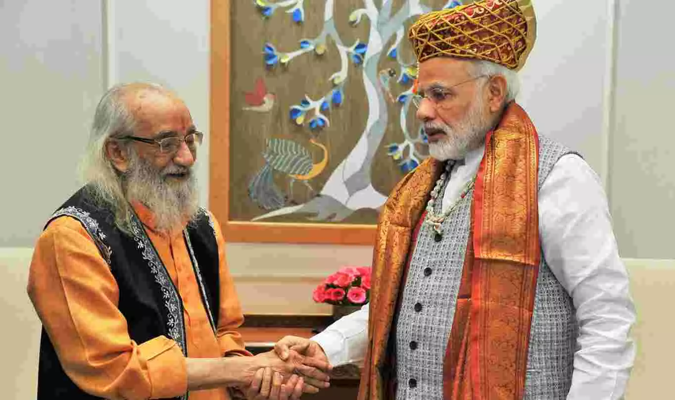 इतिहासकार बाबासाहेब पुरंदरे का 99 साल की उम्र में निधन, पीएम मोदी ने जताया दुख इतिहासकार बाबासाहेब पुरंदरे का 99 साल की उम्र में निधन, पीएम मोदी ने जताया दुख