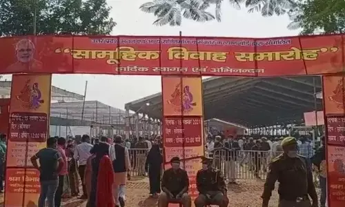 एक ही पंडाल में आज सुनाई दी वैदिक मंत्र और कुबूल है की आवाज