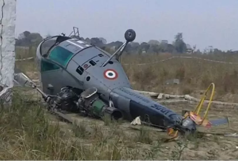 वायुसेना का Mi-17 हेलीकॉप्टर हुआ क्रैश