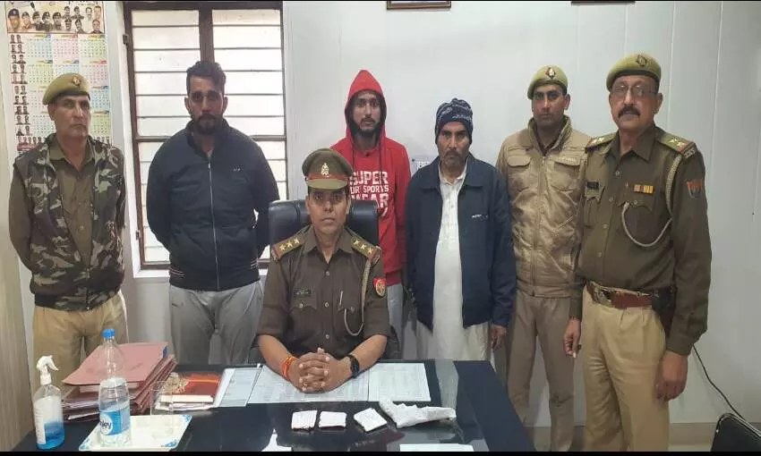सहारनपुर पुलिस का सराहनीय कार्य, 3 शातिर लुटेरे को किया गिरफ्तार