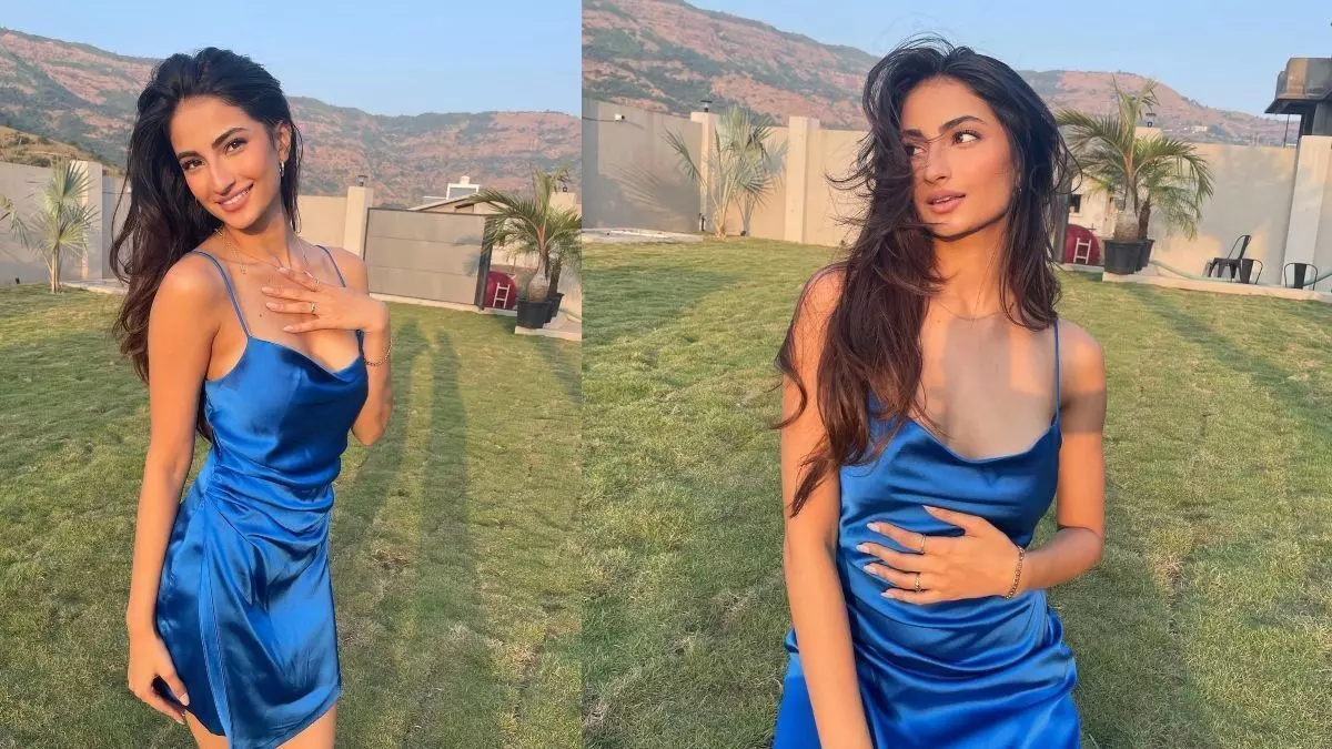 Palak Tiwari Hot Dress: ब्लू कलर की शॉर्ट ड्रेस में पलक तिवारी ने दिखाई हॉट अदाएं, खूबसूरती कर देगी घायल