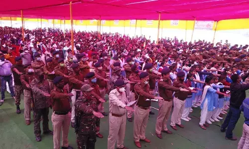 नशा मुक्ति दिवस के अवसर पर पोलो ग्राउंड में हजारो को दिलायी गयी शपथ नशा मुक्ति दिवस के अवसर पर पोलो ग्राउंड में हजारो को दिलायी गयी शपथ