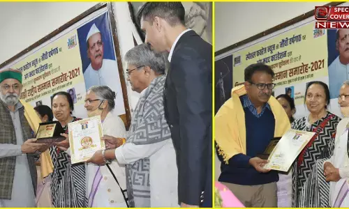 पर्यावरणविद ज्ञानेन्द्र रावत व ए आर एम संजीव यादव तिलका मांझी राष्ट्रीय सम्मान से सम्मानित