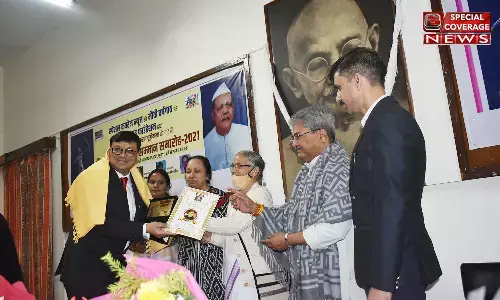 दिल्ली में तिलका मांझी सम्मान से सम्मानित हुए सीए मनीष कुमार गुप्ता