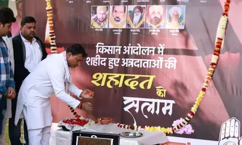 काले कृषि कानूनों की वापसी, देश के लोकतंत्र और अन्नदताओं की जीत है: श्रीनिवास बी वी काले कृषि कानूनों की वापसी, देश के लोकतंत्र और अन्नदताओं की जीत है: श्रीनिवास बी वी