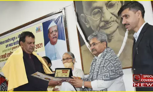 वरिष्ठ पत्रकार बलवंत तक्षक दिल्ली में तिलका मांझी राष्ट्रीय पुरस्कार से सम्मानित