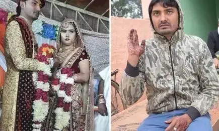 गर्दन, हाथ व पेट में 5 गोली लगने के बाद दुल्हन ने दुल्हा से पूंछा... आप ठीक हो ना गर्दन, हाथ व पेट में 5 गोली लगने के बाद दुल्हन ने दुल्हा से पूंछा... आप ठीक हो ना