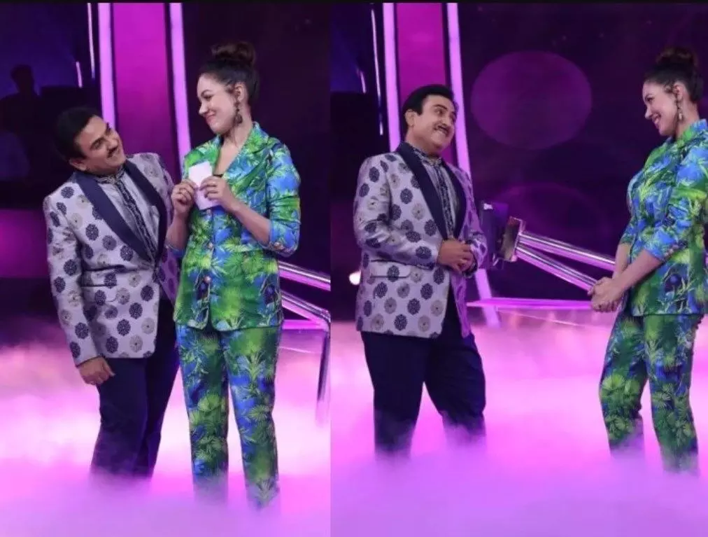 KBC 13: अमिताभ बच्चन के सामने रोमांटिक हुए बबीता जी और जेठालाल, इस गाने पर किया रोमांटिक डांस KBC 13: अमिताभ बच्चन के सामने रोमांटिक हुए बबीता जी और जेठालाल, इस गाने पर किया रोमांटिक डांस
