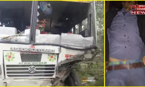 गाजियाबाद. : चुराई बस दुर्घटनाग्रस्त होने से चोर की मौत : रोडवेज डिपो से बस चुराकर भाग रहा था, हड़बड़ाहट में नाले में जा गिरी बस