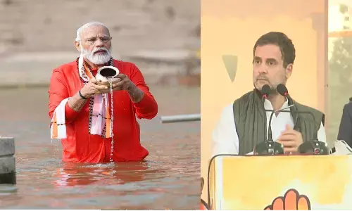 राहुल गांधी ने अमेठी में जाकर पीएम के गंगा स्नान पर बोल दी बड़ी बात राहुल गांधी ने अमेठी में जाकर पीएम के गंगा स्नान पर बोल दी बड़ी बात