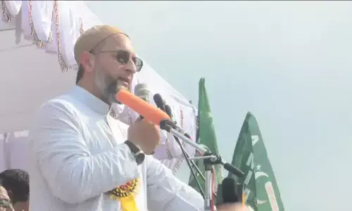 ओवैसी के बिगड़े बोल, यूपी पुलिस को दी खुलेआम धमकी, धमकी का वीडियो हुआ वायरल