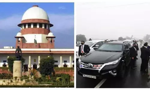 PM Security Breach in SC : पीएम मोदी की सुरक्षा चूक मामले में सुप्रीम सुनवाई जारी, CJI ने दिया साझा कमेटी बनाने का सुझाव PM Security Breach in SC : पीएम मोदी की सुरक्षा चूक मामले में सुप्रीम सुनवाई जारी, CJI ने दिया साझा कमेटी बनाने का सुझाव