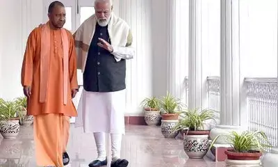 UP BJP first election poster released: यूपी BJP का पहला चुनावी पोस्टर लॉच, देखें पोस्टर किसे मिली जगह, और क्या है स्लोगन UP BJP first election poster released: यूपी BJP का पहला चुनावी पोस्टर लॉच, देखें पोस्टर किसे मिली जगह, और क्या है स्लोगन
