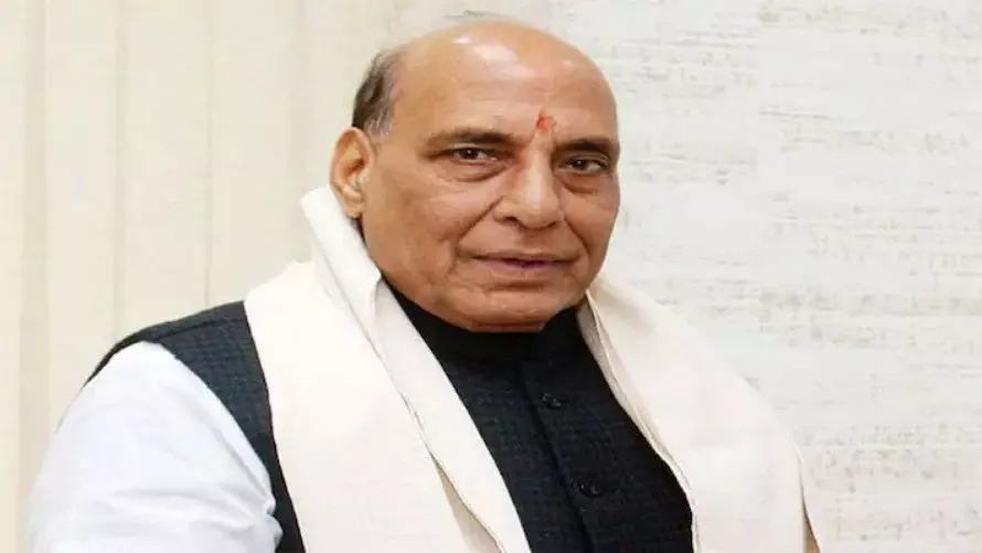 Rajnath Singh Corona Positive: रक्षामंत्री राजनाथ सिंह कोरोना संक्रमित, होम क्वारंटाइन हुए Rajnath Singh Corona Positive: रक्षामंत्री राजनाथ सिंह कोरोना संक्रमित, होम क्वारंटाइन हुए