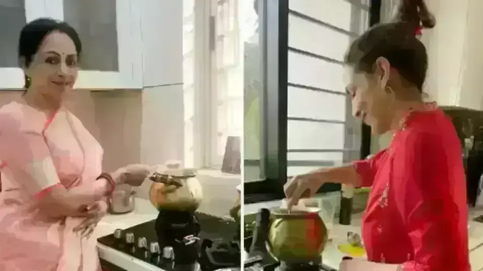 हेमा मालिनी और ईशा देओल ने मनाया पोंगल, इंस्टाग्राम पर लूटी महफिल हेमा मालिनी और ईशा देओल ने मनाया पोंगल, इंस्टाग्राम पर लूटी महफिल