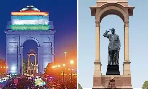 इंडिया गेट पर लगेगी सुभाष चंद्र बोस की प्रतिमा इंडिया गेट पर लगेगी सुभाष चंद्र बोस की प्रतिमा