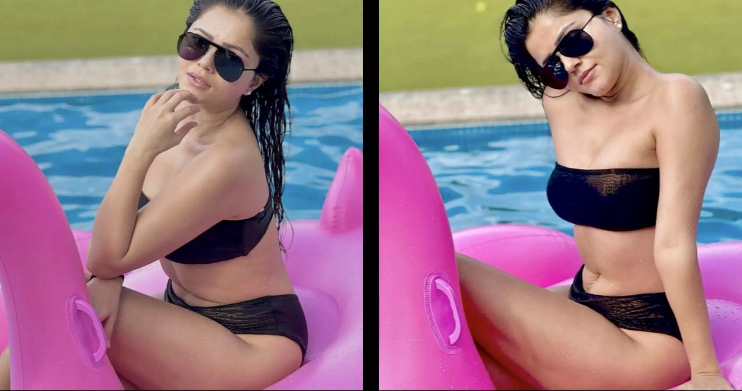 Rubina Dilaik ने बिकिनी पहनकर अपनी सहेली के साथ स्विमिंग पूल में की मस्ती, देखें एक्ट्रेस की Hot Photos Rubina Dilaik ने बिकिनी पहनकर अपनी सहेली के साथ स्विमिंग पूल में की मस्ती, देखें एक्ट्रेस की Hot Photos