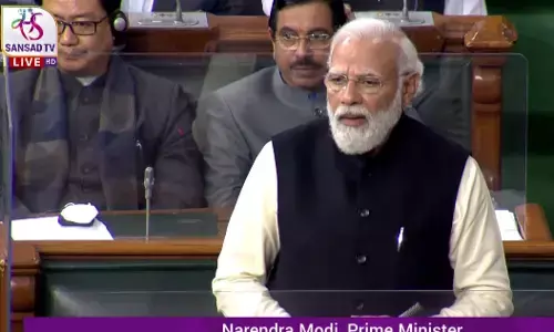 लोकसभा में बोले प्रधानमंत्री नरेंद्र मोदी- इतने चुनाव हारने के बाद भी कांग्रेस के अहंकार में बदलाव नहीं आया