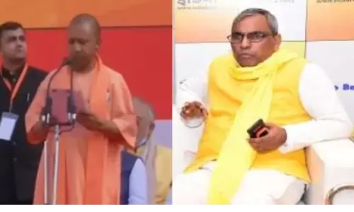 ओपी राजभर ने योगी सरकार को दी बधाई, याद दिलाए 5 वादे ओपी राजभर ने योगी सरकार को दी बधाई, याद दिलाए 5 वादे