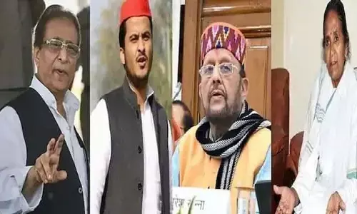 यूपी चुनाव के दूसरे चरण का मतदान खत्म, इन दिग्गजों की किस्मत EVM में हुई कैद यूपी चुनाव के दूसरे चरण का मतदान खत्म, इन दिग्गजों की किस्मत EVM में हुई कैद