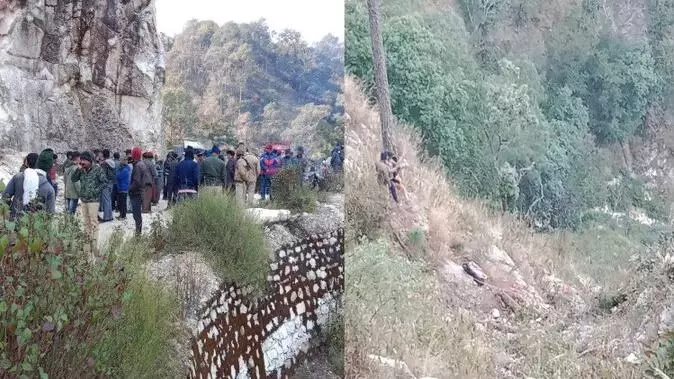 उत्तराखंड के चंपावत में बड़ा हादसा, बारात से लौट रहा वाहन खाई में गिरा, 14 की मौत