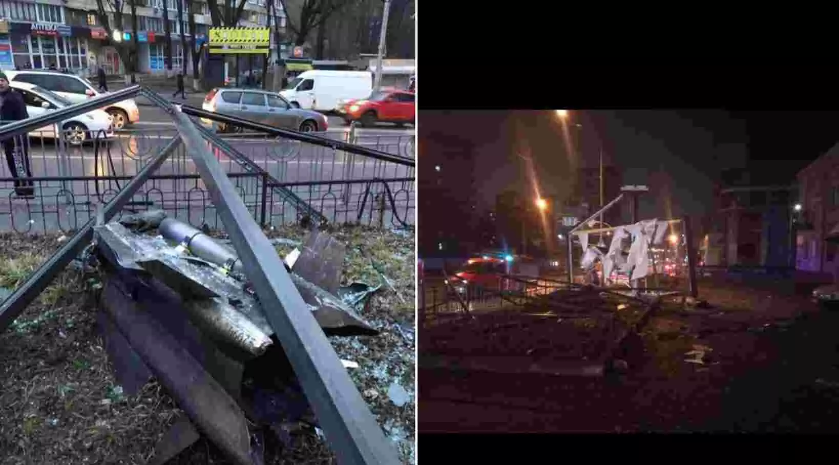 Russia vs Ukraine War: यूक्रेन पर रूस के मिसाइल हमले से कैसे मची तबाही, देखें पहली तस्वीरें