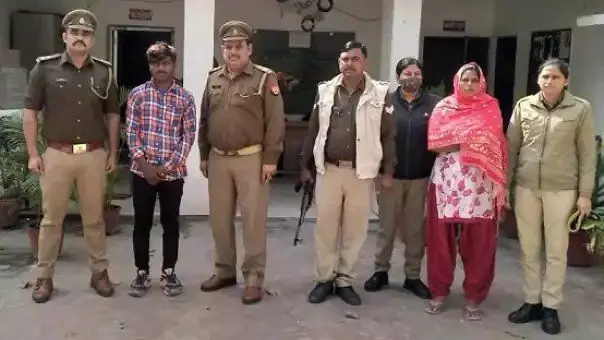 एक साल पहले हुई थी युवक की हत्या, पत्नी और प्रेमी को पुलिस ने किया गिरफ्तार