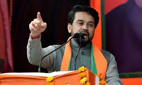 जिसने रामभक्‍तों को भूना, कर दो उनका ईवीएम सूना- अनुराग ठाकुर