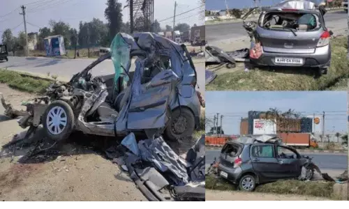 दिल्ली-जयपुर हाईवे पर भीषण सड़क हादसा, चालक की एक गलती से गईं पांच जानें