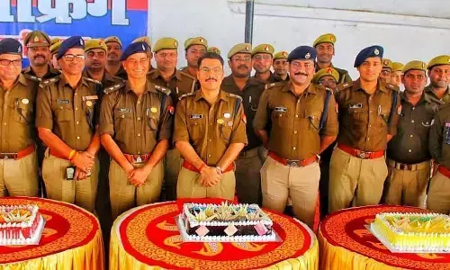 सकुशल चुनाव संपन्न कराने पर एसएसपी ने पुलिसजनों को किया सम्मानित