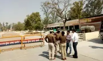 मतगणना को लेकर शामली पुलिस प्रशासन अलर्ट