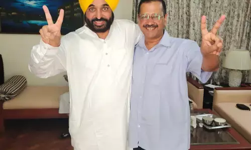 16 मार्च को सीएम पद की शपथ लेंगे भगवंत मान 16 मार्च को सीएम पद की शपथ लेंगे भगवंत मान