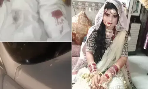 दंबगों ने दूल्हा-दुल्हन और बरात को पीटा, आखिर मामला क्या है? दंबगों ने दूल्हा-दुल्हन और बरात को पीटा, आखिर मामला क्या है?