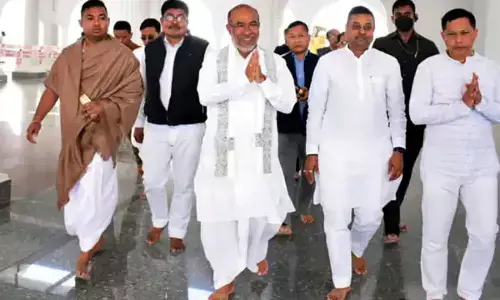 मणिपुर में CM पद को लेकर हलचल तेज, दिल्ली पहुंचे ये भाजपा नेता