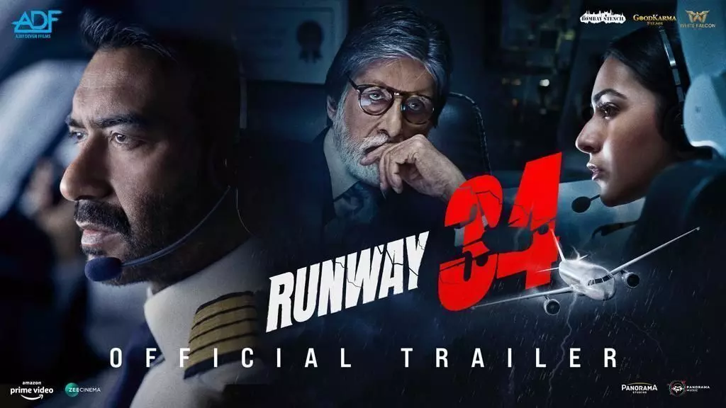 Runway 34 Trailer: रोंगटे खड़े करने वाला है Ajay Devgn और  Amitabh Bachchan की फिल्म का ट्रेलर, धांसू हैं डायलॉग